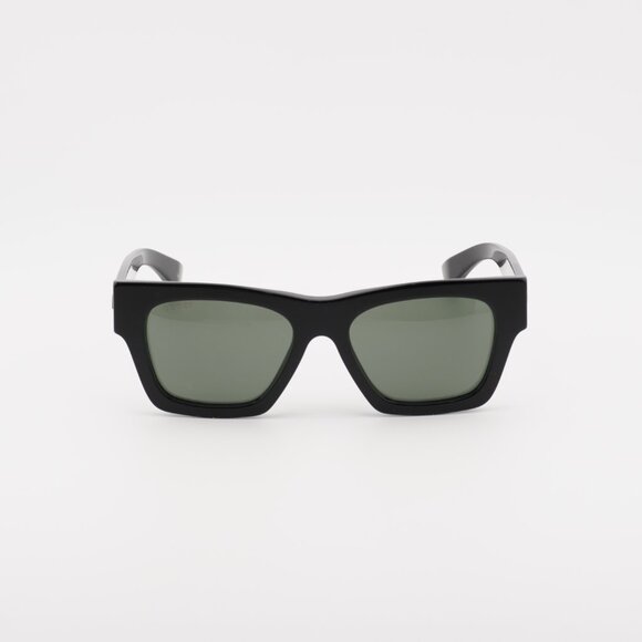 Gucci GG1835SA 001 Sunglasses Black Square Frame, Grey Lenses main image 8